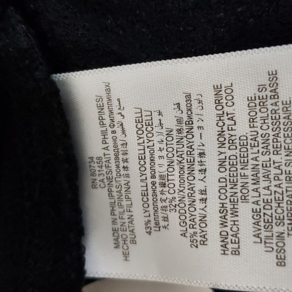 BCBG MaxAzria. EUC. Black Sweater Dress; Long Sleeved; Statement Back.  Size S. - Picture 15 of 16